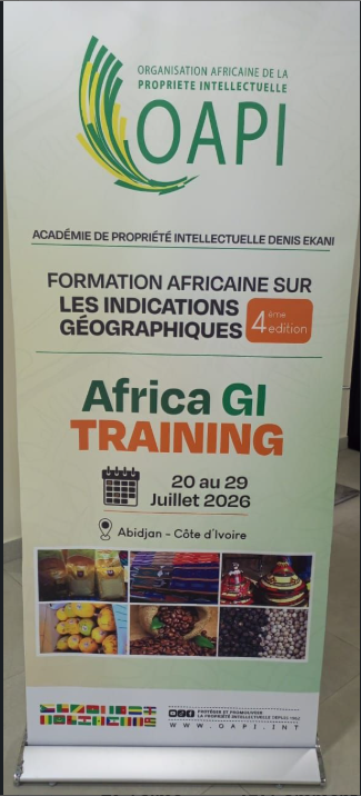Vous consultez actuellement Les 23 et 24 juillets derniers, notre directeur, M. Kanouté, a pris part à l&rsquo;Africa GI Training, la formation africaine dédiée aux Indications Géographiques (IG).