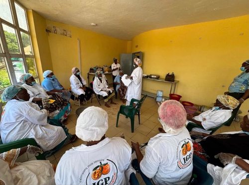 Lire la suite à propos de l’article Du 29 juin au 1er juillet 2026, les membres des GIE du réseau APPIGMAC Sédhiou ont bénéficié d&rsquo;une formation pratique sur la transformation du madd et des céréales locales.